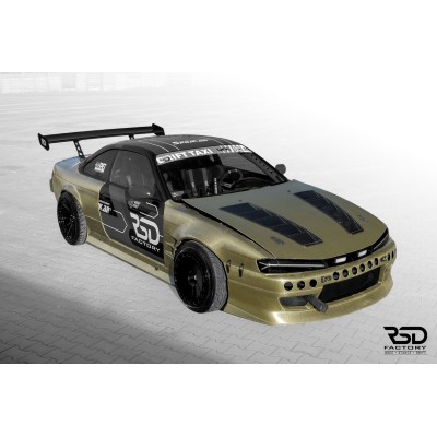 WideBody Drift Kit Nissan S14 - Kevlar + Carbon