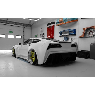 Shark WideBody Kit Chevrolet Corvette C7 - Laminat