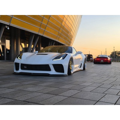 Shark WideBody Kit Chevrolet Corvette C7 - Laminat + Carbon