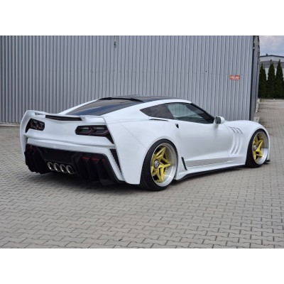 Shark WideBody Kit Chevrolet Corvette C7 - Laminat + Carbon
