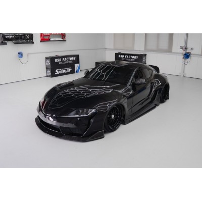WideBody Kit Toyota Supra Mk5 - GFK composite + Carbon