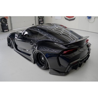 WideBody Kit Toyota Supra Mk5 - GFK composite + Carbon