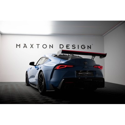 Carbon Wing spoiler V.2 + LED - Toyota Supra Mk5