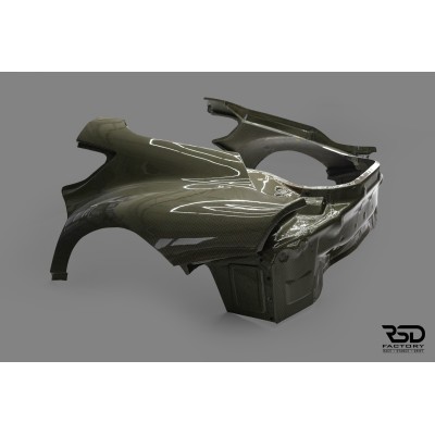 Poszycie tyłu Kevlar - Toyota Supra Mk5 - RSD FACTORY