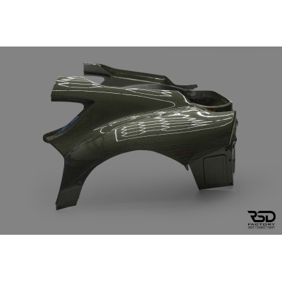 Poszycie tyłu Kevlar - Toyota Supra Mk5 - RSD FACTORY