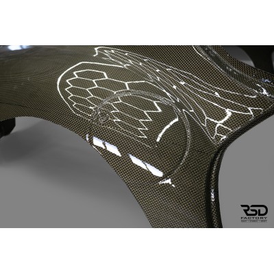 Poszycie tyłu Kevlar - Toyota Supra Mk5 - RSD FACTORY