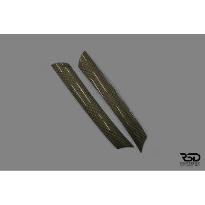 Kevlar A-pillar covers - Toyota Supra Mk5 RSD FACTORY
